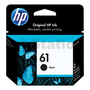 Genuine HP 61 (CH561WA) Black Ink Cartridge - 200 pages